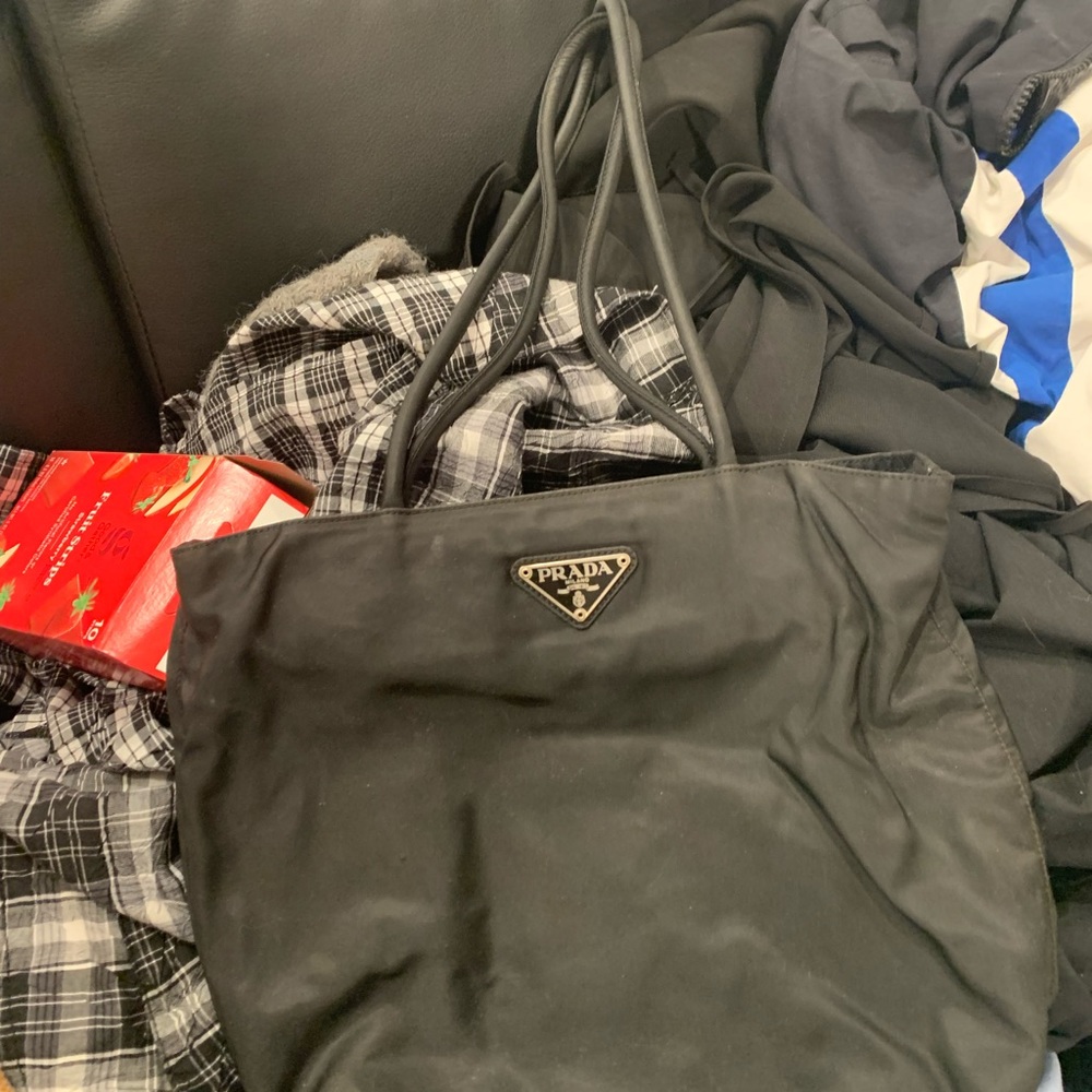 Prada vintage tote bag